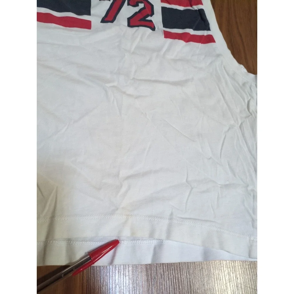 Vintage Red Tag Nike 72 Women's Tank Top Cotton White Blue Red Size Size Small